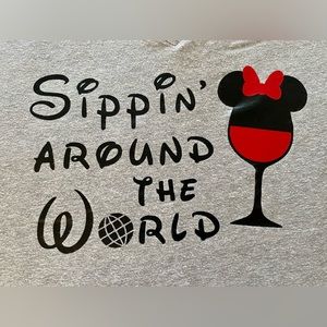 Sipping Around The World Tee Shirt